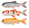 Pulzbait Roach Skinz 15cm 3Pcs (Natural Roach+Koi+Gold Fish)