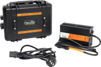 Float plus Lithium-ion accu 31200mAh in stormcase + lader goudvoorn