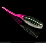Relax Lures Stinger Shad 2 Grey Pearl Pink Glitter (4.5cm)