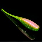 Relax Lures Stinger Shad 2 Green Pink Glitter (4.5cm)