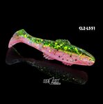 Relax Lures Clonay Green Pink Glitter (4.5cm)