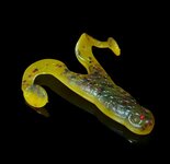 Relax Lures Turbo Frog 1 Green Yellow Red Glitter (4.5cm)