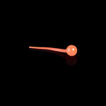 Relax Lures Sperm Worm &amp; Transparant Fluo Pink (4.5cm)
