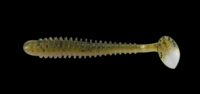 Relax Lures Texas 2.5 Green White Red Glitter (6.5cm)
