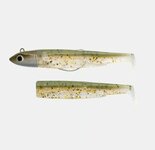 Fiiish Black Minnow Shore Combo + Body Khaki Glitter Nr. 2 (90mm) 10g