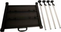 Elite Aluminium Plateau Deluxe (25 mm poten) goudvoorn