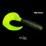 Relax Lures Twister VR6 Motoroil Yellow Tail (15cm)