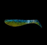 Relax Lures Kopyto 3 Blue Yellow Glitter (8cm)
