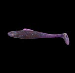 Relax Lures Ohio 4 Purple Red Blue Glitter (10cm)