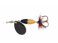 KINETIC Fizz Spinner Black/Orange/Gold Ribbon haakmaat 8 5gr