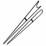 Elite Hengelsteun Pole Rod Support Leg 60cm