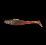 Relax Lures Ohio 4 Green Glitter (10cm)