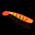 Relax Lures Kingshad 5 Red Stripes Yellow Red Tail (12.5cm)