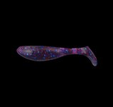 Relax Lures Kopyto 2.5 Transparant Purple Blue Glitter (6.25cm)