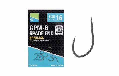 PRESTON GBM-B SPADE END (Barbless)