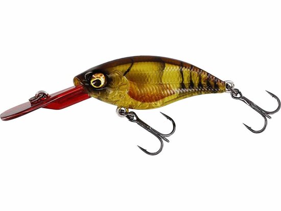 Westin Buzzbite crankbait Clear Brown Craw goudvoorn