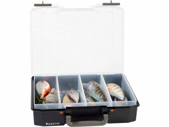 Westin W6 Lure Vault ( 79x337x278 cm + 4 inserts) goudvoorn