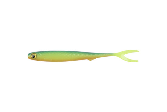 Fox Rage Slick Finesse  Blue Back chartreuse UV 20 cm goudvoorn