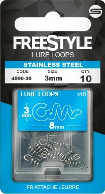 Freestyle Lure Loops 3mm goudvoorn