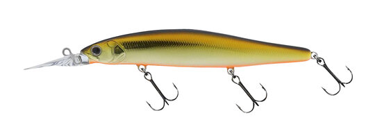 Daiwa Steez Minnow 110 SP-MR (champagne black gold) goudvoorn