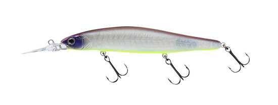 Daiwa Steez Minnow 110 SP-MR (ghost herring) goudvoorn