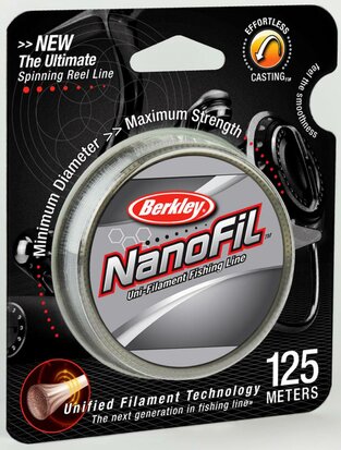 Berkley Nanofil (125m 0.20mm) goudvoorn