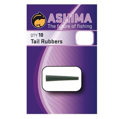 Ashima Tail Rubbers Green goudvoorn