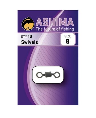 Ashima Swivels size 8 goudvoorn