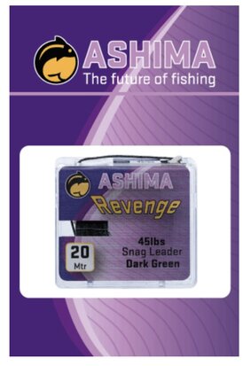Ashima Revenge Snag Leader Dark Green goudvoorn