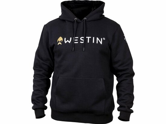 Westin Fishing original Hoodie XL zwart goudvoorn