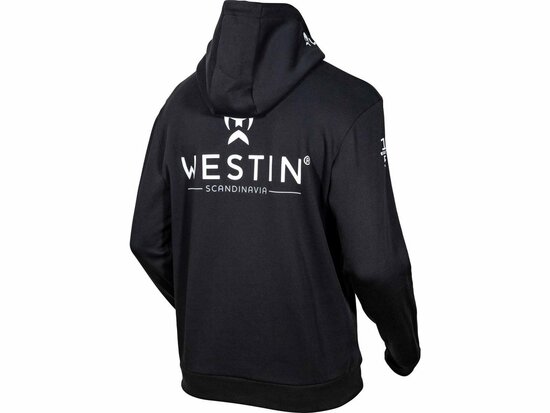 Westin Fishing pro Hoodie XL zwart goudvoorn