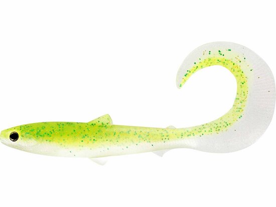 Westin Fishing Bullteez curltail sparkling chartreuse (10cm) goudvoorn