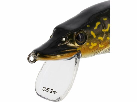 Westin Fishing Bassbite Squarebill Floating Fire Craw (6cm) goudvoorn