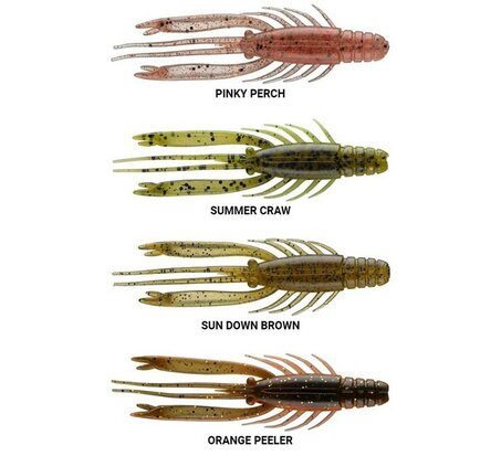 Daiwa Prorex Urban Shrimp- Summer Craw (7.2cm) goudvoorn