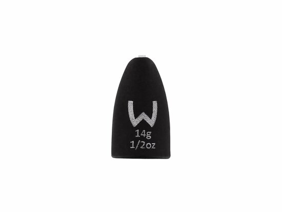 Add-it Tungsten Bullet Weights Zwart 10,5g goudvoorn