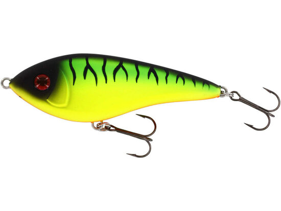 Westin Fishing Swim Glidebait Silent Sinking Firetiger (12cm) goudvoorn