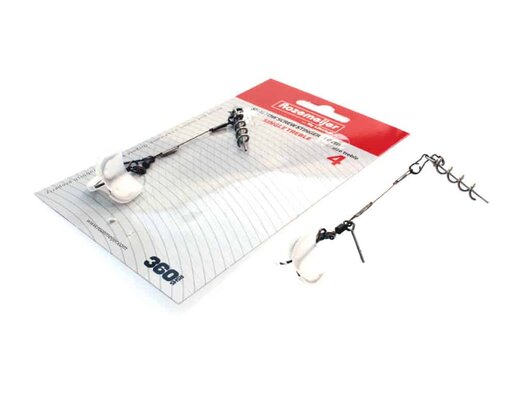 Rozemeijer Shallow Screw Stinger Single treble haakmaat 4 (10cm) goudvoorn
