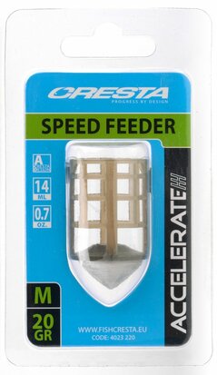 Cresta Speed Feeder Medium 20gr  goudvoorn