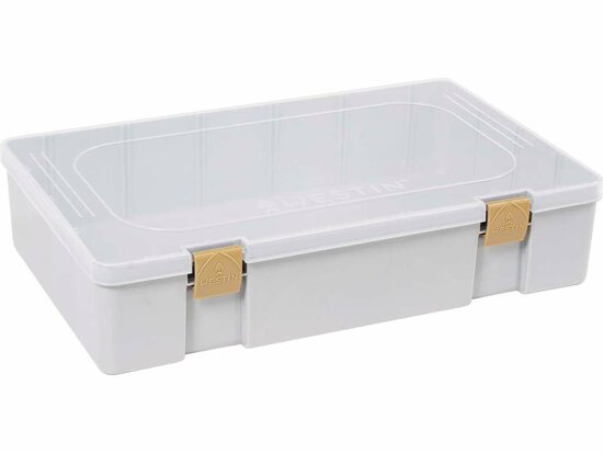 W3 Game Tackle Box Grey/Clear (36X22,5X8cm) goudvoorn