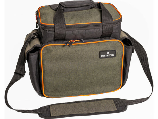 Kinetic Lure Bag large met dozen goudvoorn