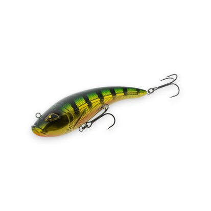 Rozemeijer Tybrid  Chrome Perch haakmaat 2/0 BKK 81gr 15cm goudvoorn