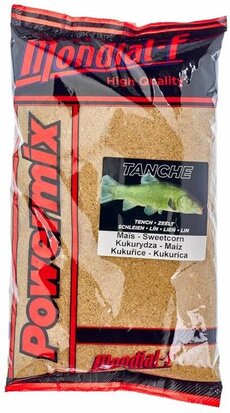 Mondial-F Powermix Tanche 1 Kilo Sweetcorn goudvoorn