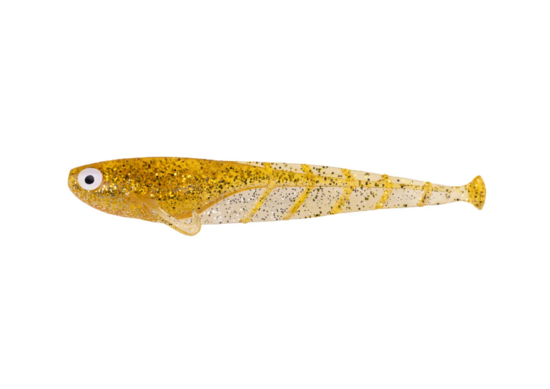 Zeck Quappie Zinkend Goldglitter (10cm)