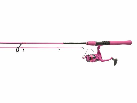 Kinetic RamaSjang CC Blue M - 7ft - 8-30g - 2-Delig - Hengelset - Roze