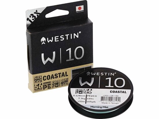 Westin W10 13 Braid Coastal Morning Mist 150m 0,148mm 8.7kg