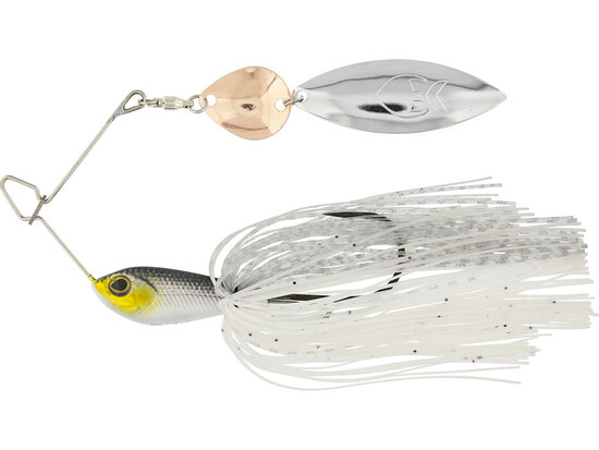 Westin MVIBE Pro Colorado Copper + Willow Silver Tungsten Sinking Headlight (14g maat 3/0)