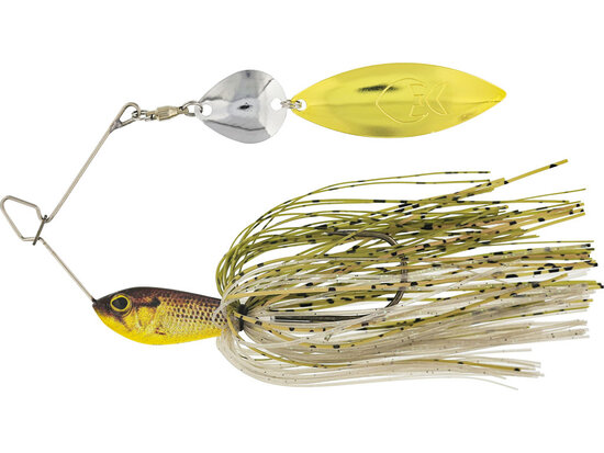 Westin MVIBE Pro Colorado Silver + Willow Gold Tungsten Sinking Ayu (14g maat 3/0)
