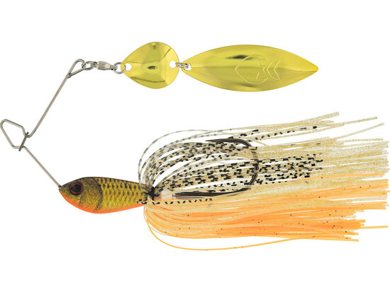 Westin MVIBE Pro Colorado Gold + Willow Gold Tungsten Sinking Rudd (14g maat 3/0)