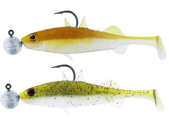 Westin Stanley The Stickleback Shadtail Clear Water Mix 11 R'N R (9cm)