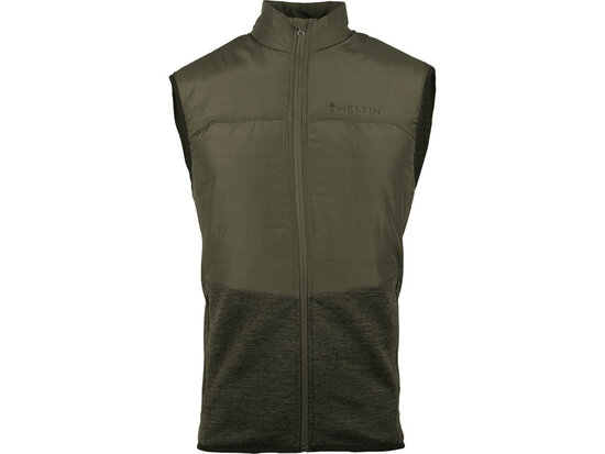 Westin Fishing Thermo knit Vest groen Extra Large